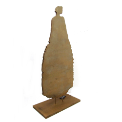 Kobieta w sukni Rzeźba Płaskorzeźba 3D stojąca 83cm